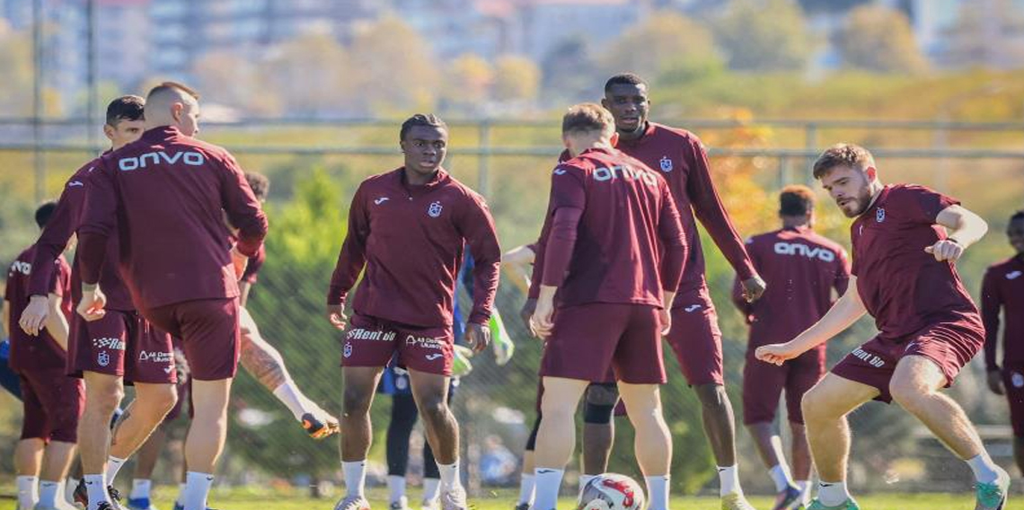 Trabzonspor, Galatasaray maçının hazırlıklarını tamamladı