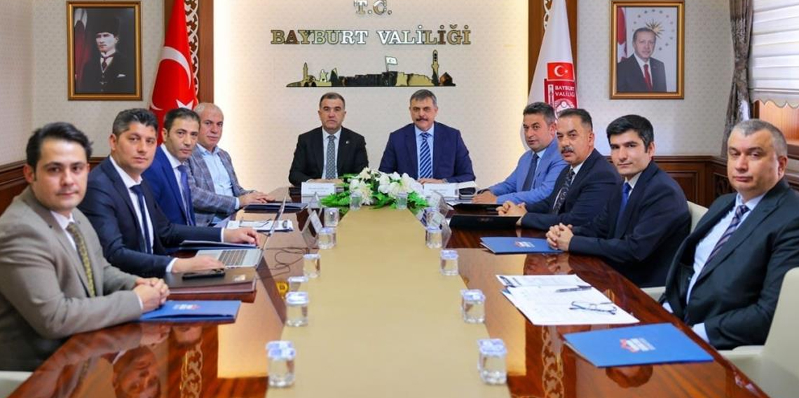 KUDAKA yönetim kurulu Bayburt’ta toplandı