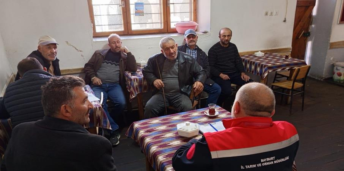 Yukarıkırzı’da çiftçilere verimlilik eğitimi verildi