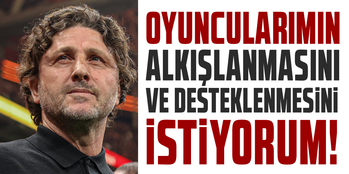 Fatih Tekke'den Oyuncuları Tam Destek
