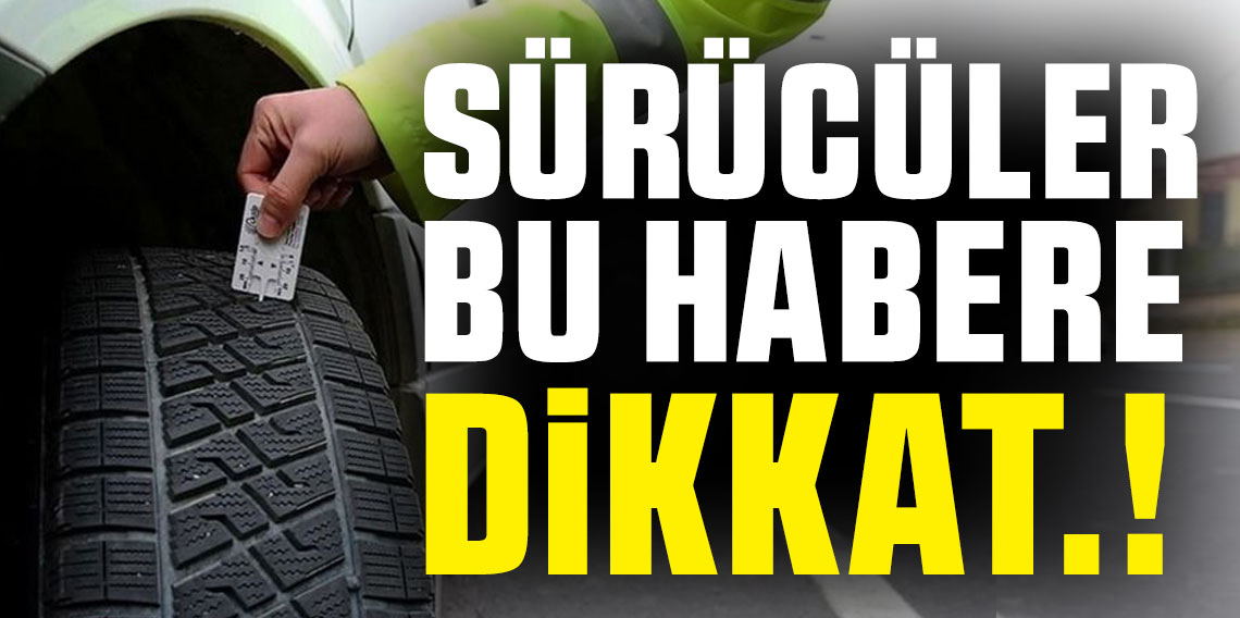 Zorunlu Kış Lastiği Uygulaması 15 Kasım’da Başlıyor! Kış Lastiği Takmayan Yola Devam Edemeyecek