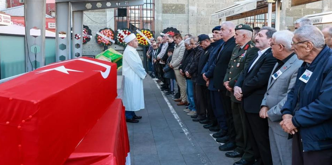94 yaşındaki Kore gazisi Cemal Yayla son yolculuğuna uğurlandı
