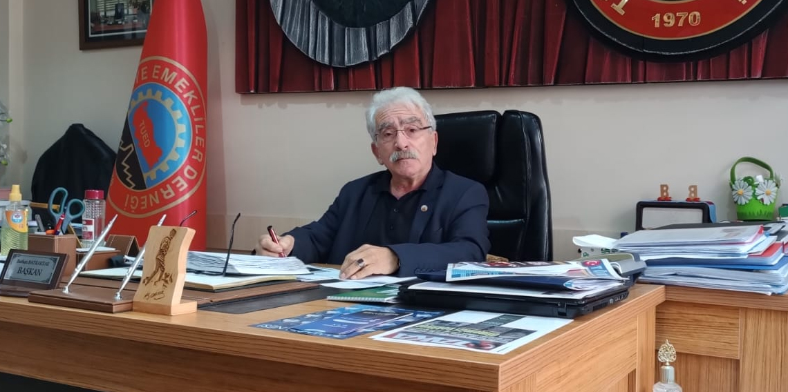 TÜED Trabzon Şube Başkanı Burhan Bayraktar: “TÜİK’in rakamları emekliyi perişan etti”