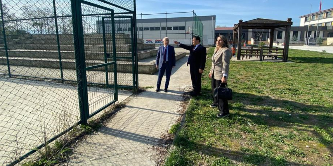 Arslantürk Spor Lisesi öğrencileriyle bir araya geldi