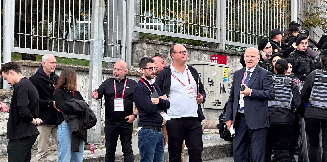 UEFA heyeti, derbide UEFA Avrupa finali provasını yapacak