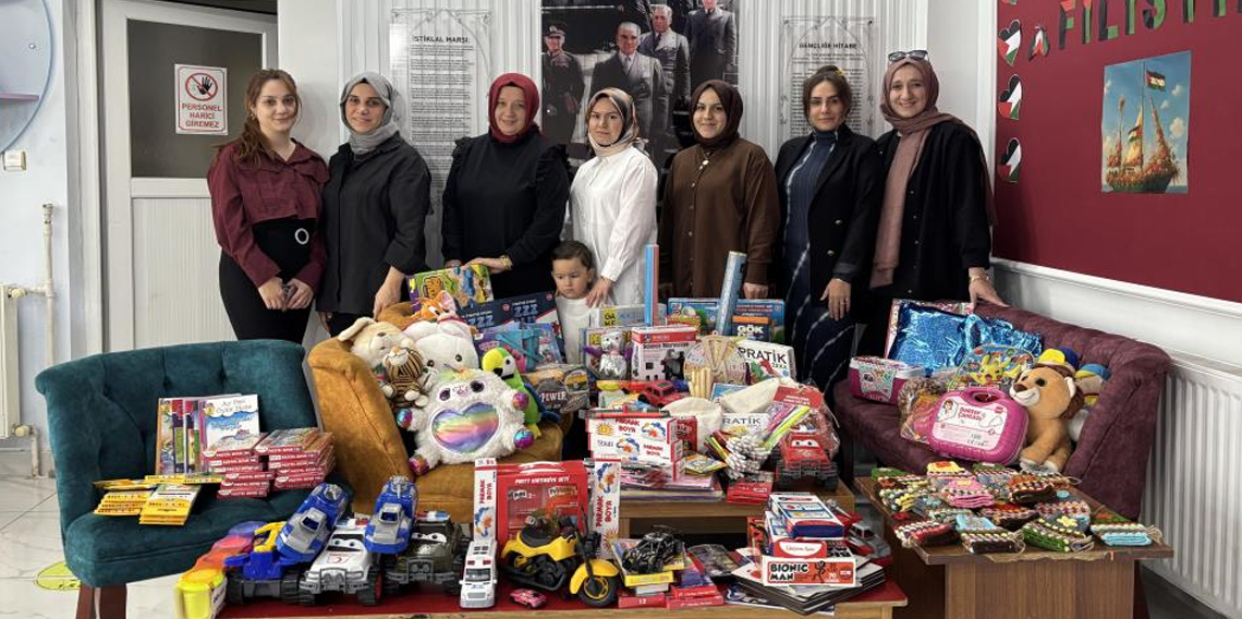 Ordu'da minik kalpler arasında sevgi köprüsü kuruldu