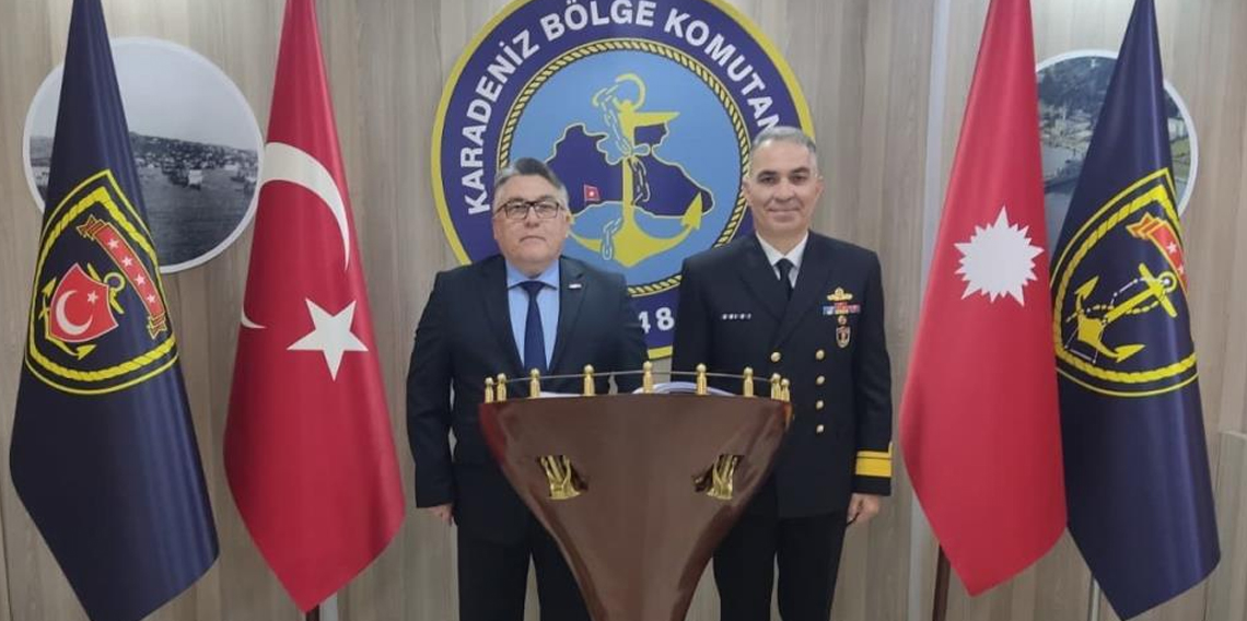 Karadeniz Bölge Komutanı Korkut, Özölçer’i kabul etti
