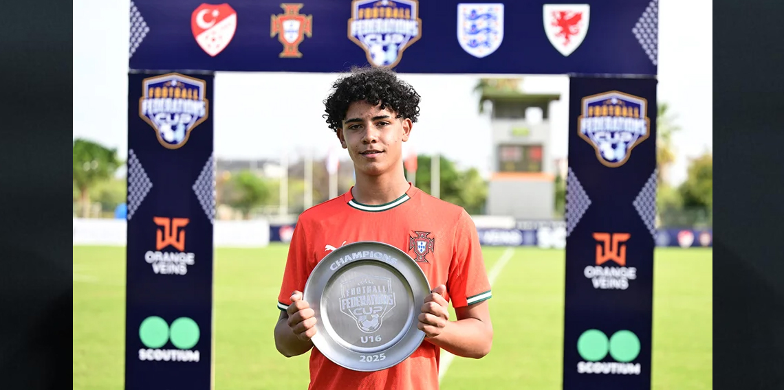 Ronaldo’nun oğlu, Antalya’da şampiyon oldu!