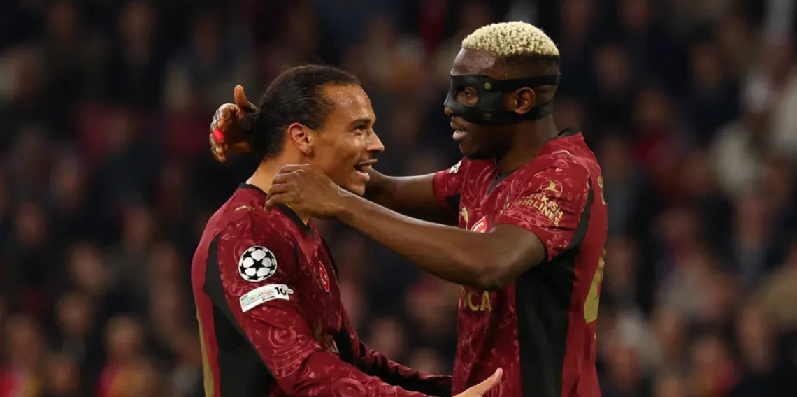 Galatasaray Ajax'ı Osimhen ile ağlattı