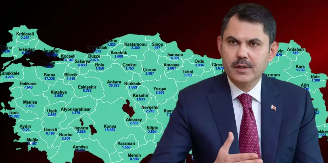 İşte 500 bin sosyal konutun yapılacağı ilçeler