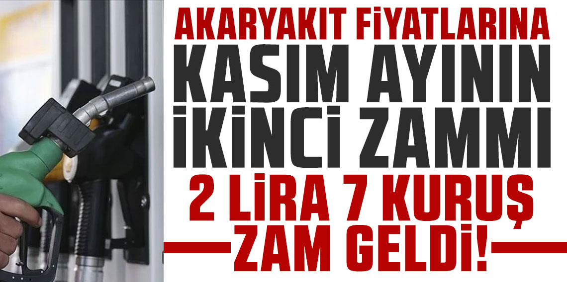 Motorine gece yarısı 2 lira 7 kuruşluk dev zam geldi