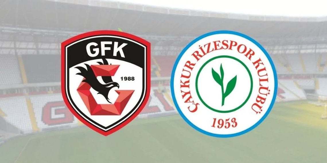 Gaziantep FK – Çaykur Rizespor maçı öncesi muhtemel 11’ler belli oldu!