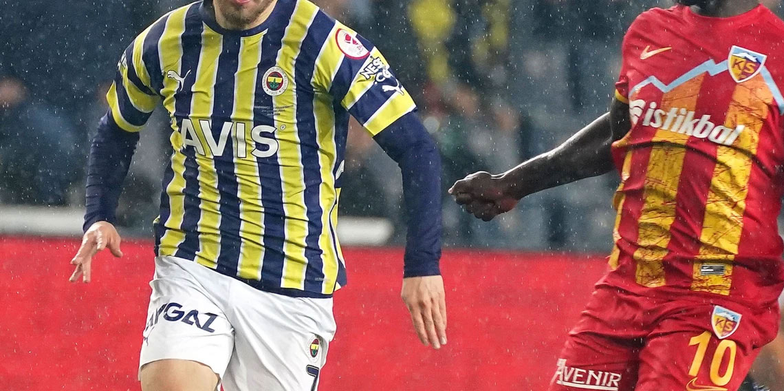Fenerbahçe - Kayserispor: Muhtemel 11'ler