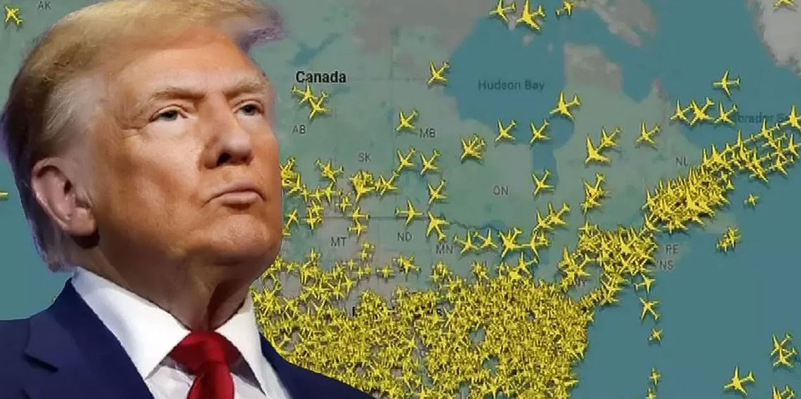 ABD'de kriz sürüyor! Hava ulaşımı kitlendi