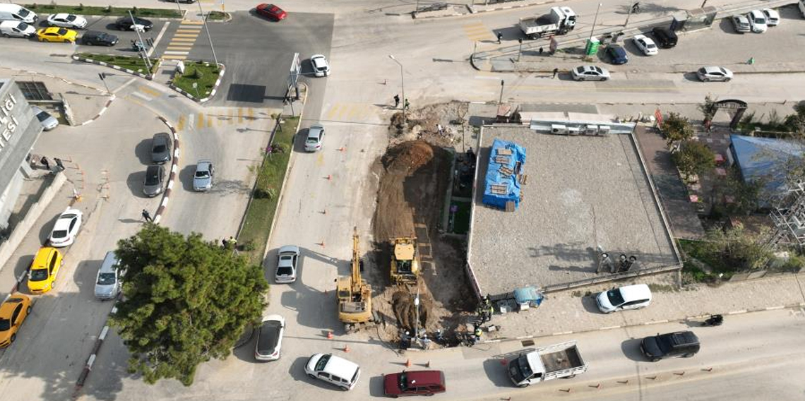 Tokat’ta trafiğin en yoğun noktasında büyük dönüşüm