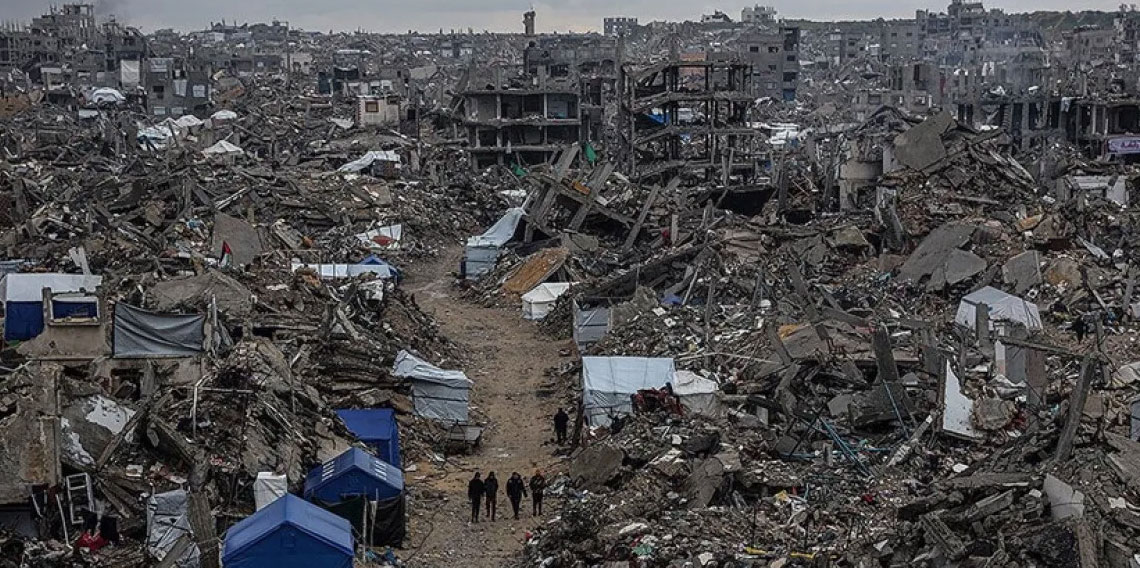 Gazze'de varılan kırılgan ateşkes birinci ayını geride bıraktı