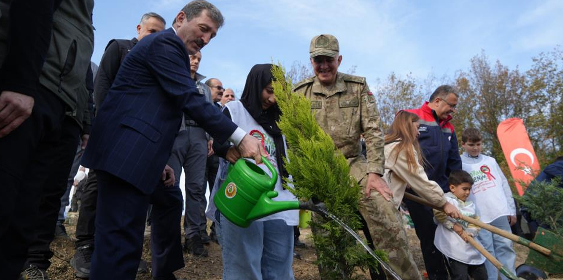 Samsun’da Milli Ağaçlandırma Günü