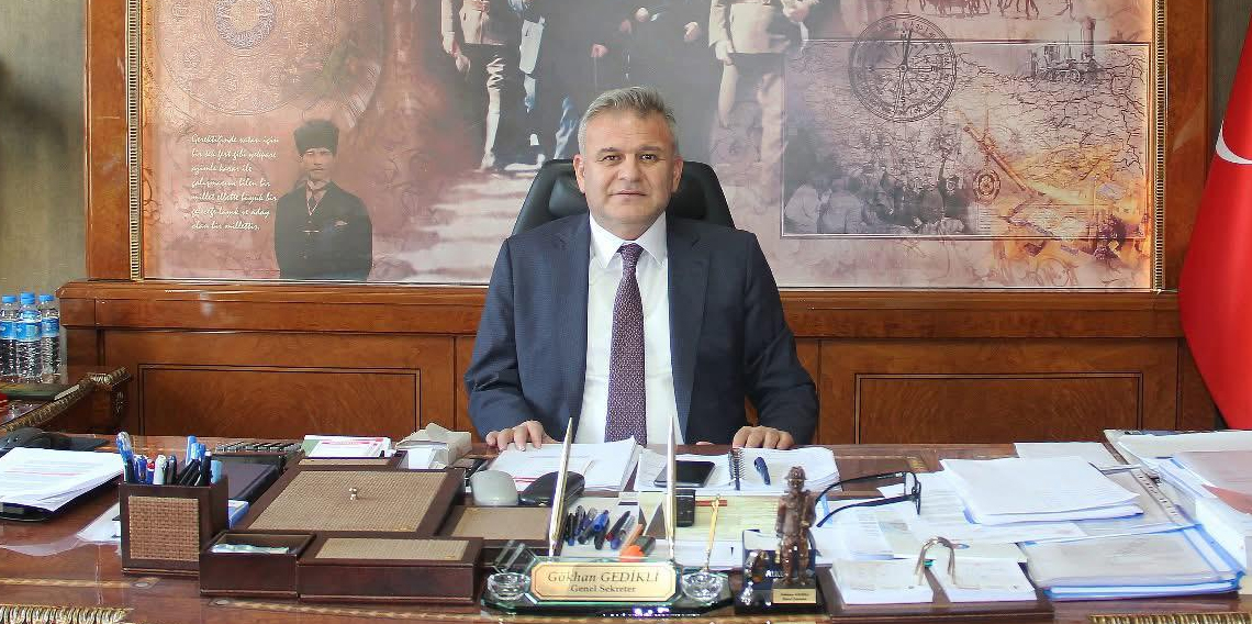 Gökhan GEDİKLİ: ''Aziz Milletimizin Başı Sağ Olsun''