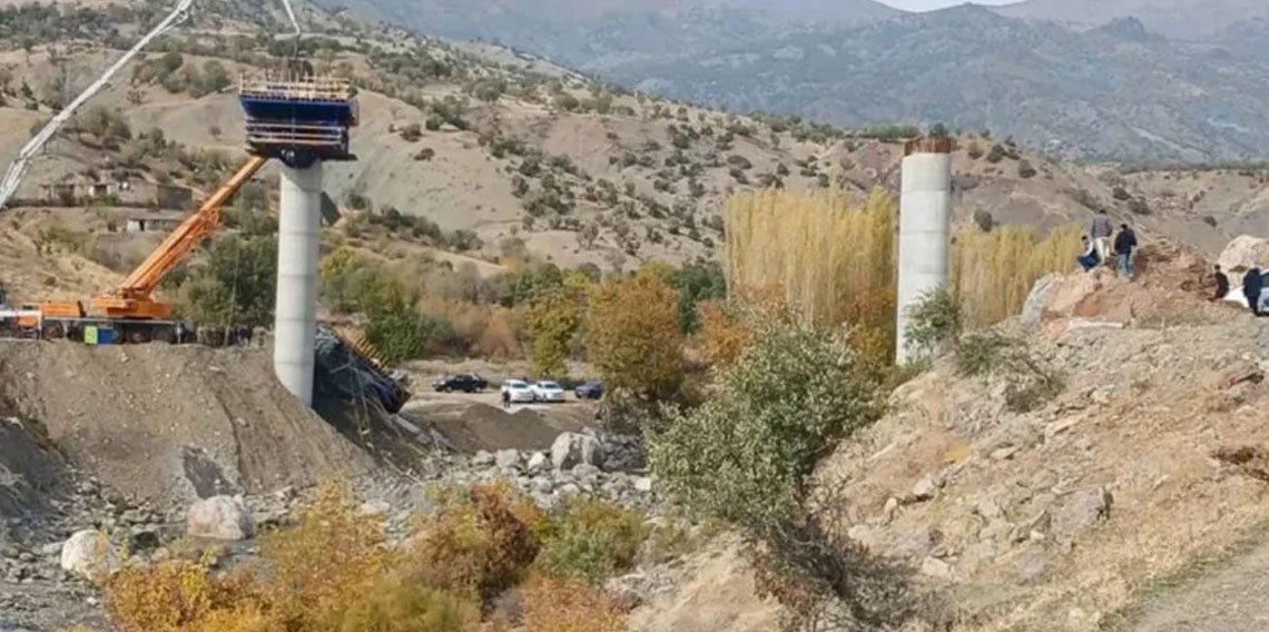 Diyarbakır'da viyadük iskele çöktü, gözaltı sayısı 4'e yükseldi