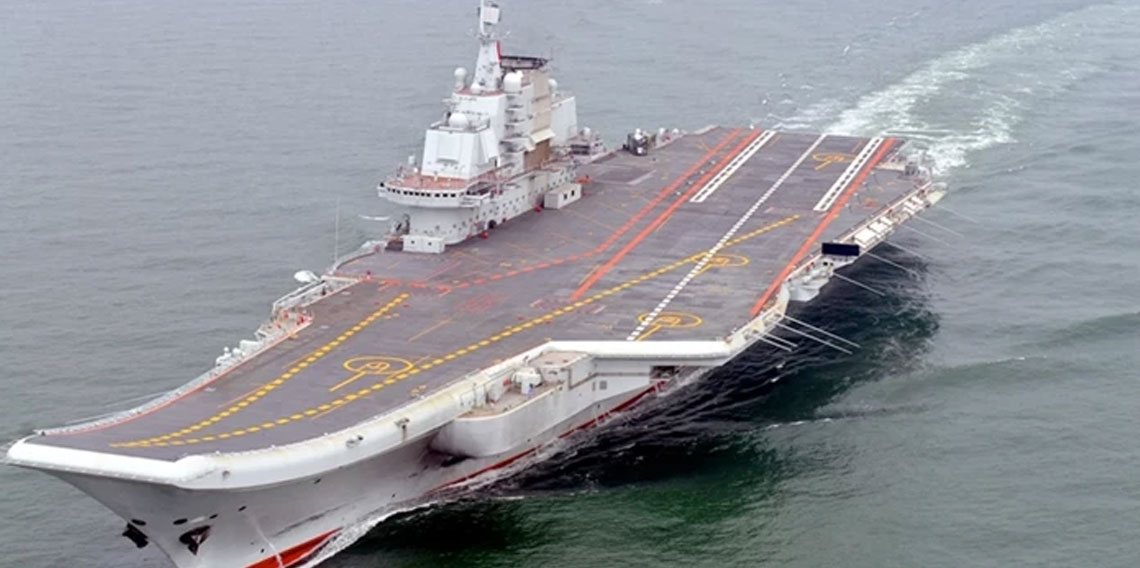Çin'in yeni uçak gemisi hizmete girdi Pasifik'te dengeler değişiyor