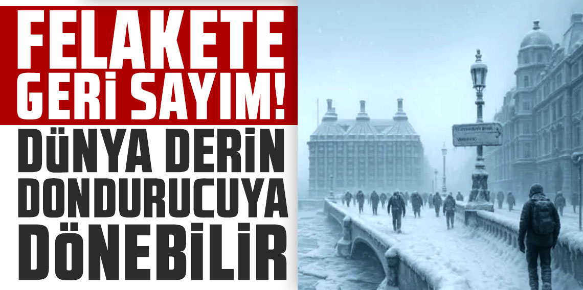 Felakete geri sayım: Dünya derin dondurucuya dönebilir