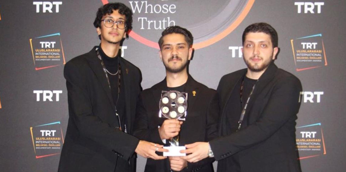 KBÜ öğrencilerinin ‘Cam Adam'ı TRT Belgesel Yarışmasında ödül kazandı