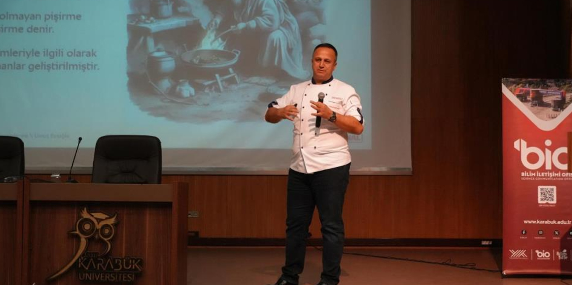 KBÜ'de gastronomide teknolojinin rolü konuşuldu