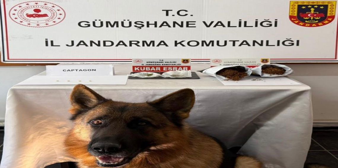 Gümüşhane'de uyuşturucu operasyonunda 4 kişi yakalandı