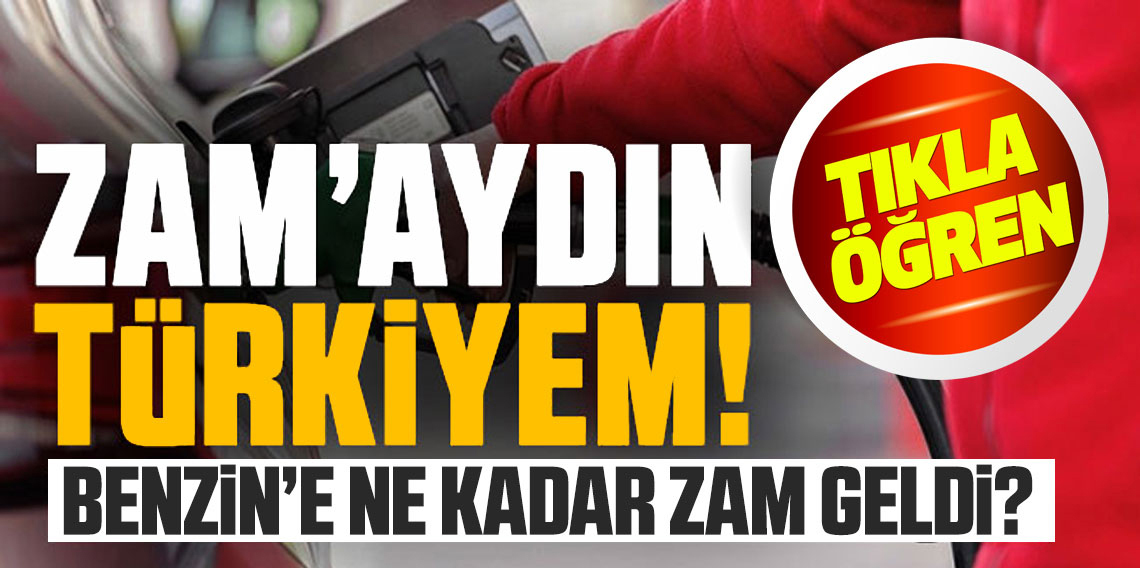 Benzine Gece Yarısı Zam Şoku! Litresi 1 Lira 26 Kuruş Arttı