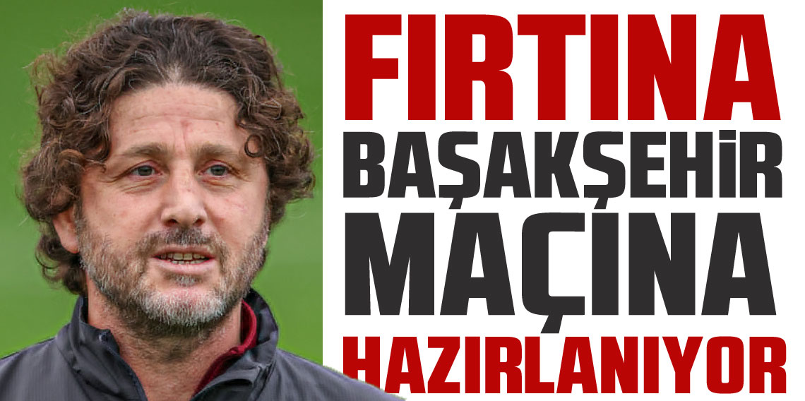 Trabzonspor, Başakşehir maçı öncesi taktik çalıştı