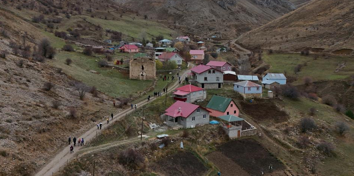 Gümüşhane'nin 'Düş Patikası'nda yürüdüler