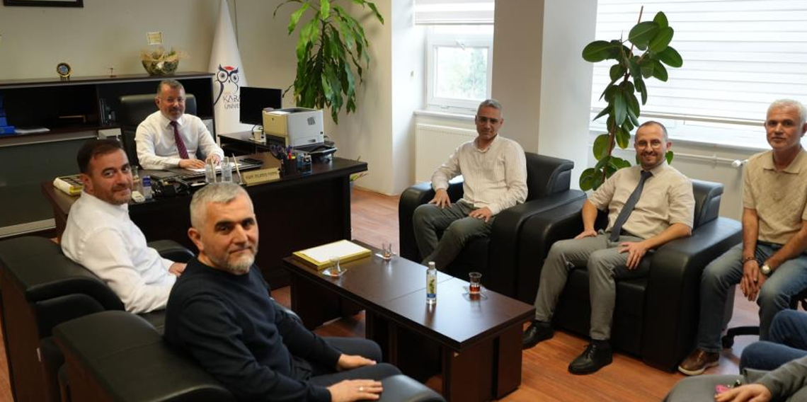 Rektör Kırışık, yeni kurulan fakültede incelemelerde bulundu