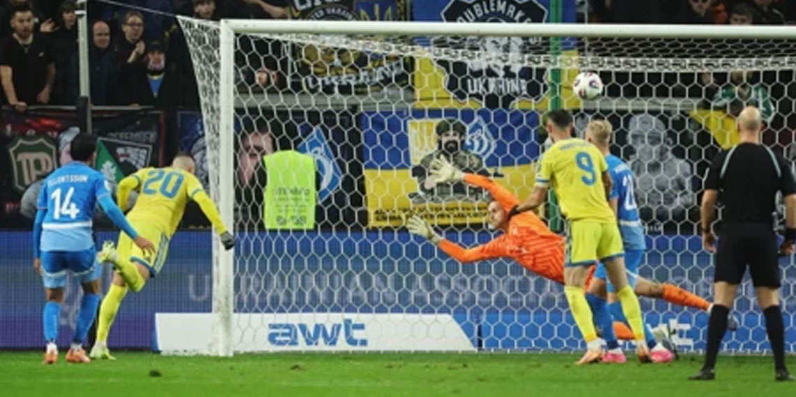 Zubkov attı! Ukrayna Play-Off’a yükseldi!