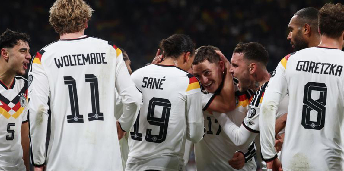 Almanya, Dünya Kupası biletini 6 golle aldı