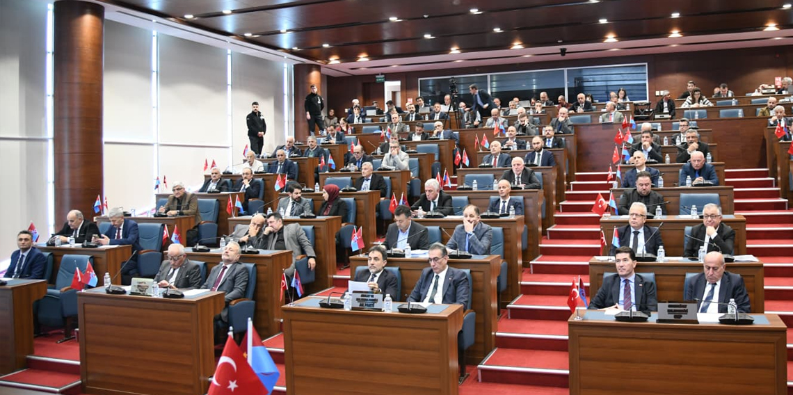 Trabzon Büyükşehir'de 2026 Yılı Gelir Tarifesi Kabul Edildi