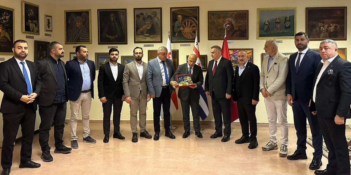 Artvin Borsası heyetinden Batum Başkonsolosluğuna ziyaret