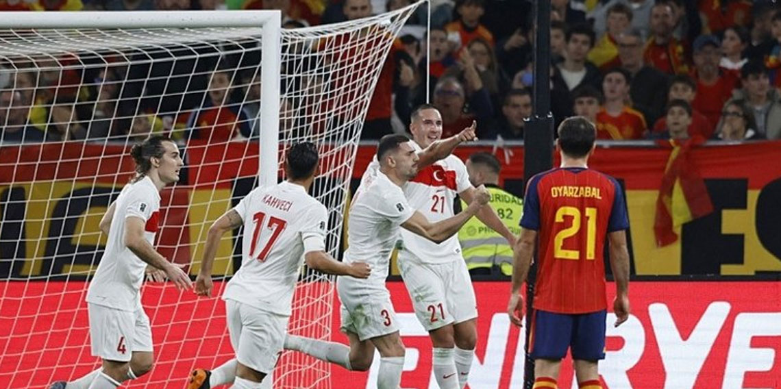 İspanyollara ilk siftah bizden