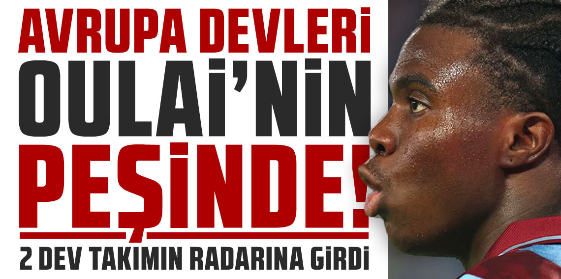 Trabzonspor'da Christ Inao Oulai gelişmesi! Avrupa devleri transferi için devrede