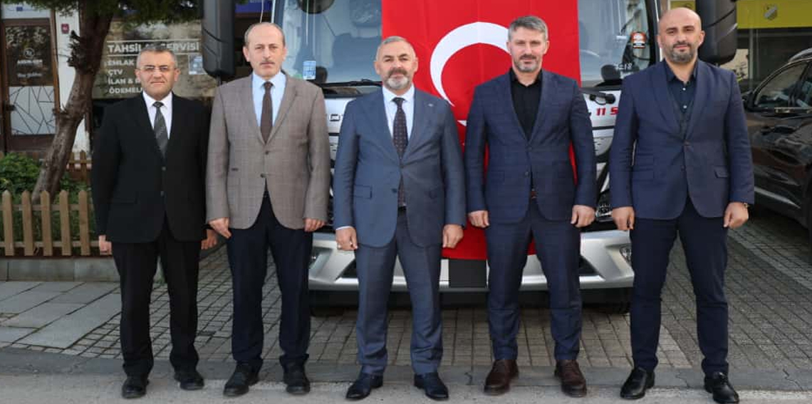 Arsin belediyesi araç parkını güçlendiriyor