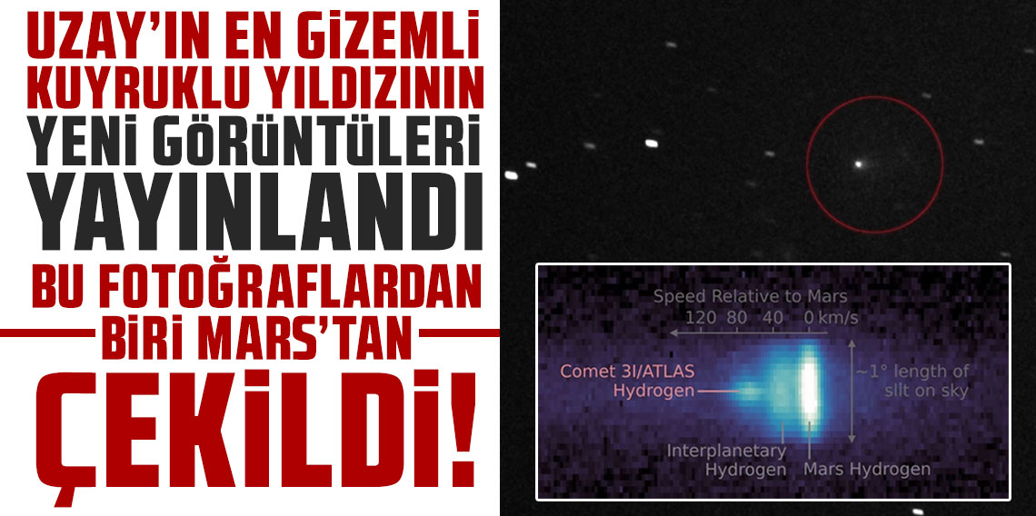 Uzay'ın en gizemli kuıyruklu yıldızının yeni görüntüleri yayınlandı