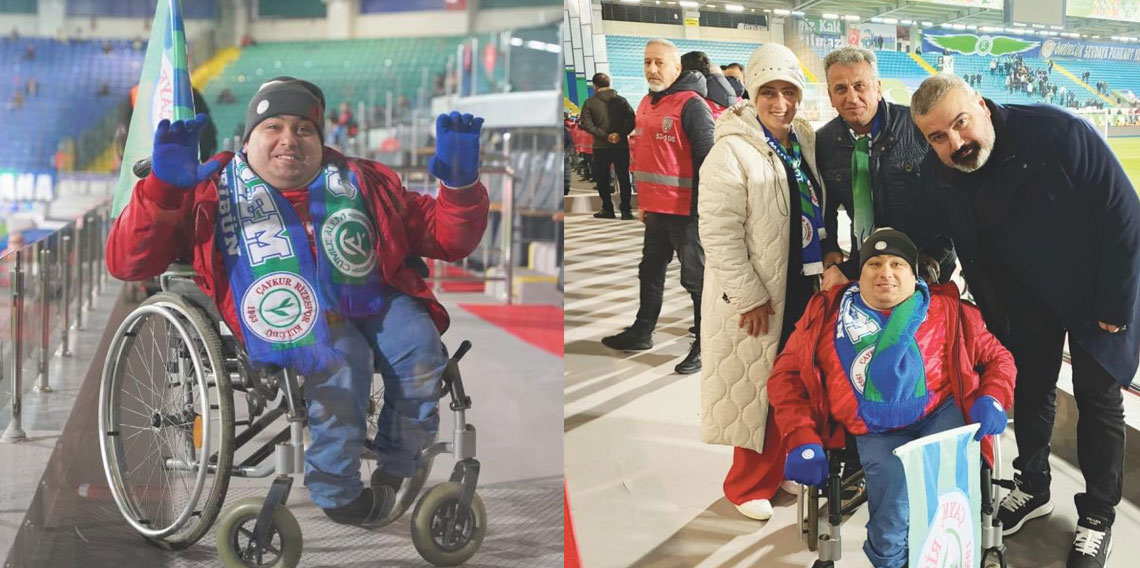 Çaykur Rizespor aşkı engel tanımıyor!