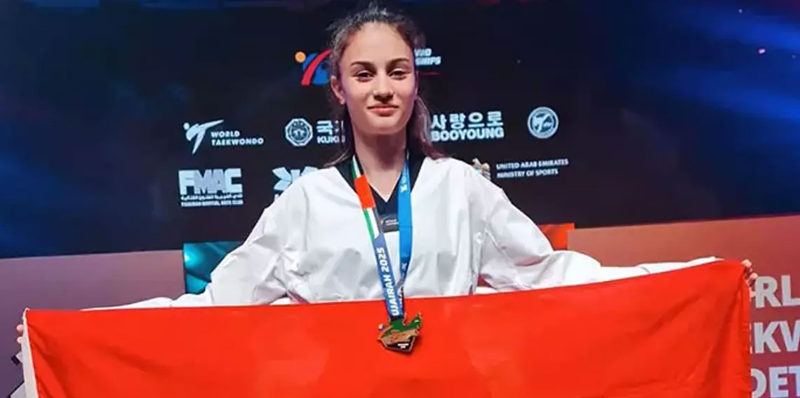 14 yaşındaki milli gururumuz! Hem Dünya hem de Avrupa şampiyonu oldu!