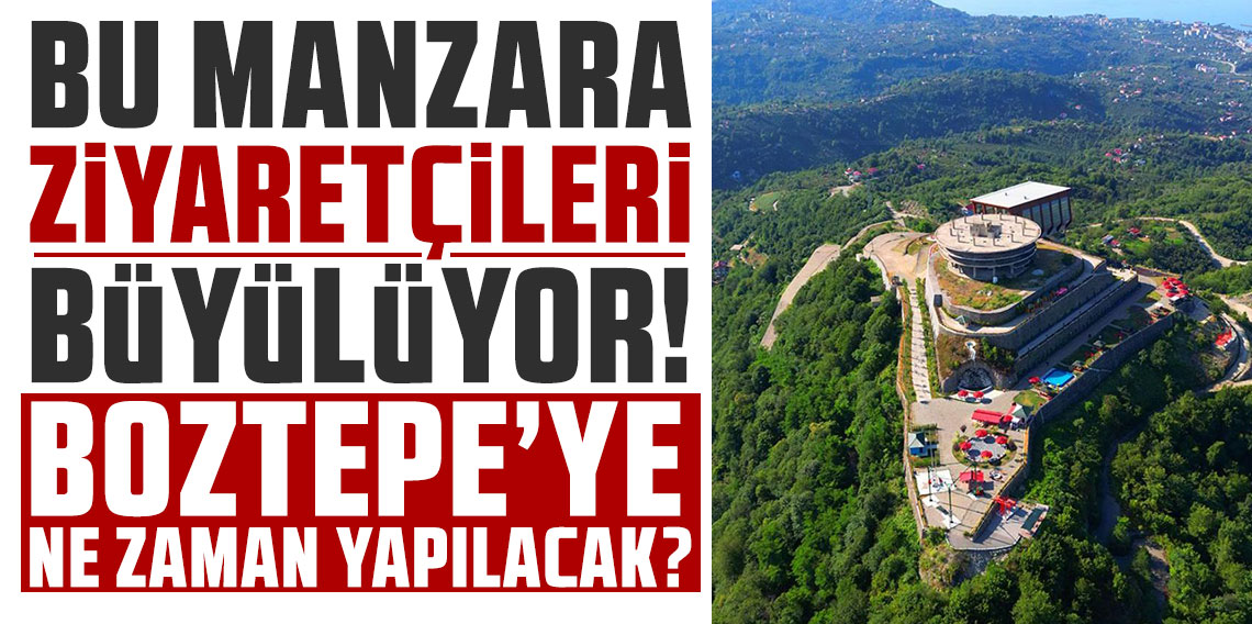 BU MANZARA ZİYARETÇİLERİ BÜYÜLÜYOR!