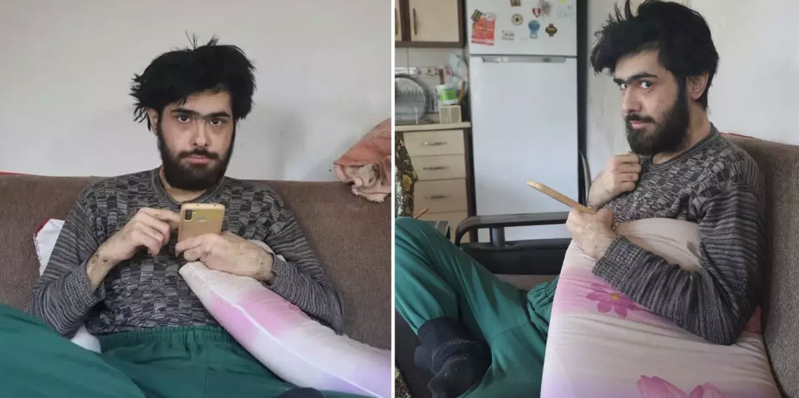 3 yıldır evden çıkmayan Barış Özbay arkadaşının nişanına katıldı