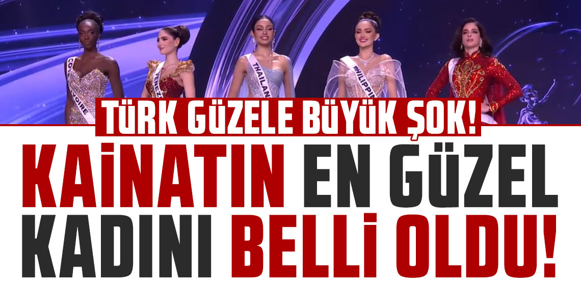 Türk güzele büyük şok! Kainatın en güzel kadını belli oldu