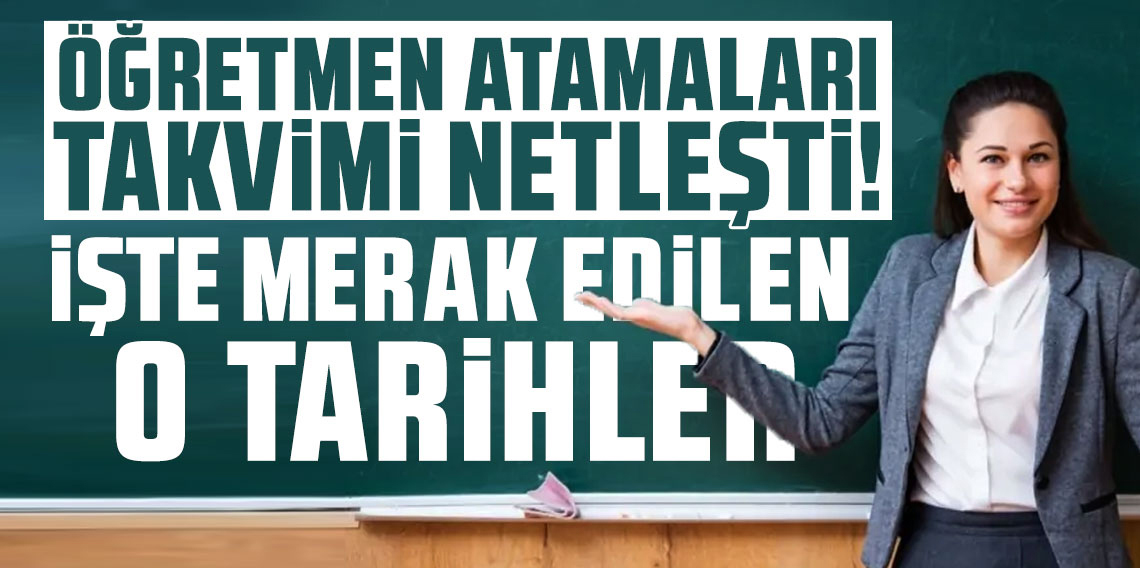 15 bin öğretmen 24 Kasım'da atanacak
