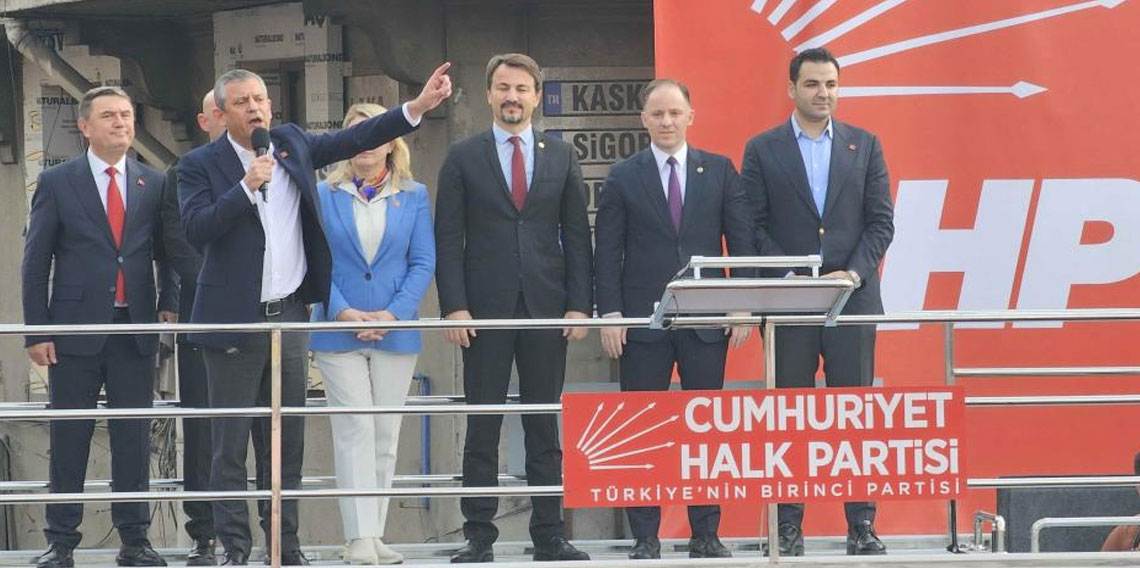 CHP Genel Başkanı Özel, Zonguldak mitinginde konuştu