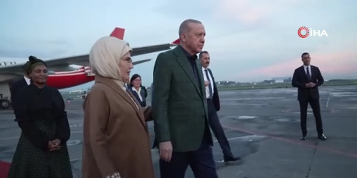 Erdoğan, G20 Liderler Zirvesi için Güney Afrika'ya geldi