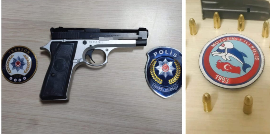 Trabzon’da Silah Operasyonu!