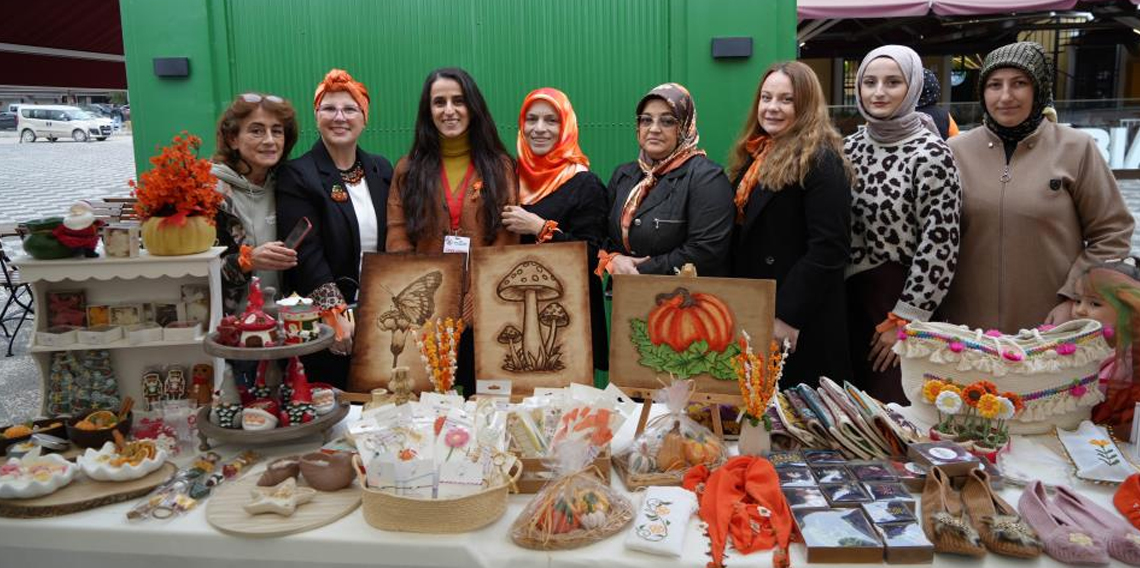 Samsun'da kadına şiddete karşı farkındalık etkinliği